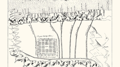 Plano de Caracas, Juan de Pimentel, 1578
