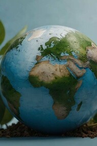Mappamondo e foglie. Il paradosso delle risorse naturali nei Paesi in via di sviluppo: sfide e soluzioni