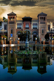 Sevilla, Pabellón Mudéjar Parque de Maria Luisa © José Manuel Calvo