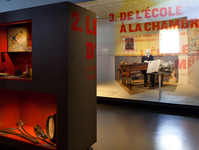 De Terre et D'acier, Exhibition view. Courtesy of Musée de la Grande Guerre