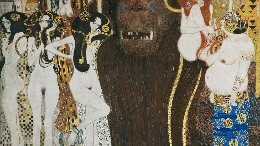 Gustav Klimt, fregio di Beethoven