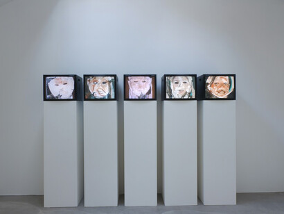 A is for Analogue, exhibition view. Courtesy of the artists and narrative projects, London.
