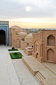 Ciudad de Termez en la región de Surkhandarya en Uzbekistán