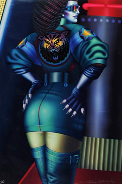 Shimon Okshteyn, Catspaw, 1986. Courtesy of Black & White Gallery