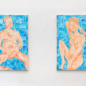 Exhibition view Pierre Klossowski + Rade Petrasevic | Eros + Beelzebub, Christine König
Galerie, Vienna 2020
© Photo: Philipp Friedrich