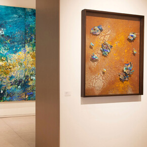 Cristina Babiloni, Ecos de vida, exhibition view. Courtesy of Opera Gallery