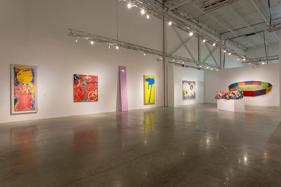 Installation view, Made in California: Selections from the Frederick R. Weisman Art
Foundation, at Mana Wynwood, December 1, 2015. Photo by E. Lee Smith.