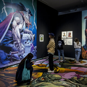 Superheroes, exhibition view. Courtesy of NRW-Forum