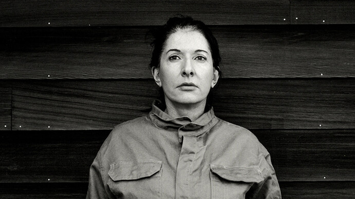 Marina Abramović. Courtesy of Bundeskunsthalle