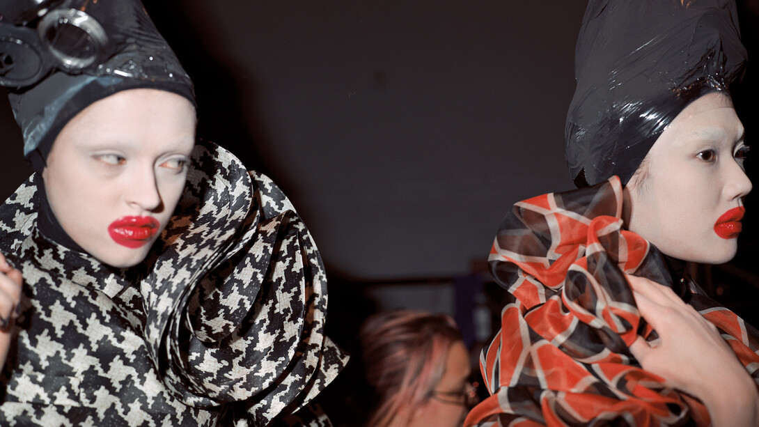 Untitled from the series ‘Alexander McQueen Working Process’ © Nick Waplington