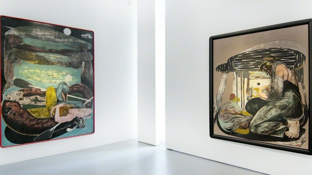 Alex Feuerstein, Exhibition view. Courtesy of galerie burster