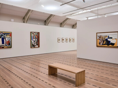 Le Corbusier, L’ordine delle cose, vista della mostra. Per gentile concessione del Zentrum Paul Klee