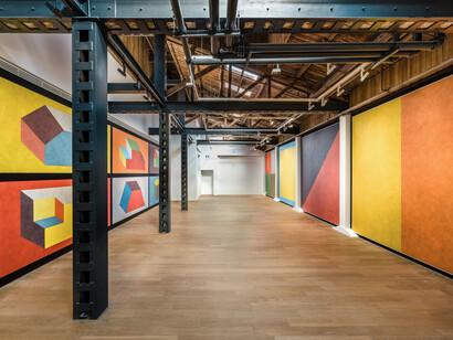 View of the exhibition “Sol LeWitt: Wall Drawings” at Perrotin Shanghai.
Photo: Yan Tao
© 2019 Estate of Sol LeWitt/Artists Rights Society(ARS), New York