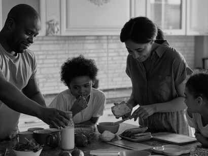 Do not treat cooking as a job but as a means to achieve harmony between mind, body, soul and family