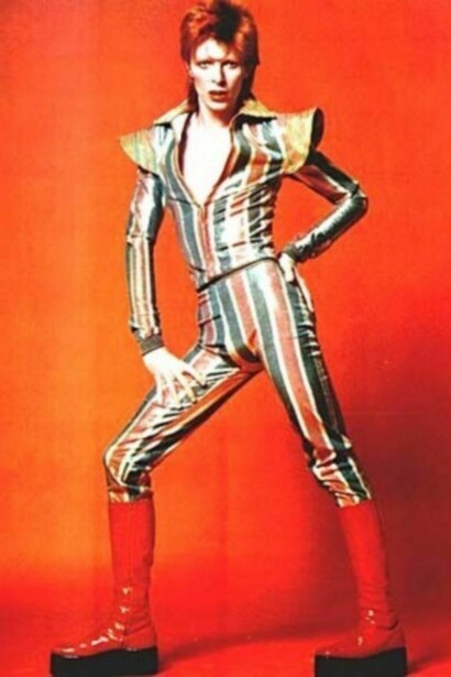 David Bowie as a transforming model.