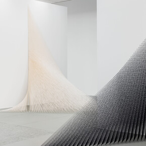 Kazuko Miyamoto, Ausstellungsansicht. Mit freundlicher Genehmigung des Unteren Belvedere