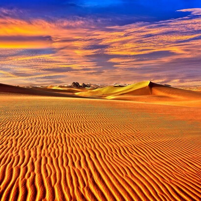 Niger, lo sconfinato oceano di sabbia e dune nell’oasi di Temet, nei pressi del confine con l’Algeria, foto Sergio Pessolano