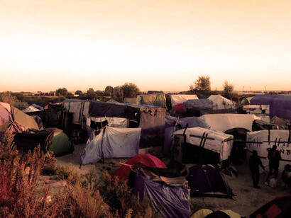 La Jungle à Calais. La politique internationale