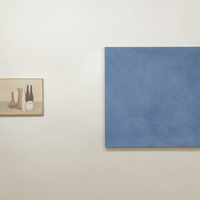 Morandi e Spalletti, Un dialogo di luce. Courtesy Galleria d'Arte Maggiore G.A.M., Bologna