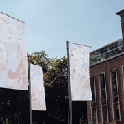 Carlotta Bailly-Borg, Leaning against the wind, exhibition view. Courtesy of S.M.A.K.