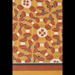 Facsimile of the Apse Painting in Tomb 25, Bagawat Necropolis, Kharga Oasis
A.D. 2nd century or later
Charles K. Wilkinson