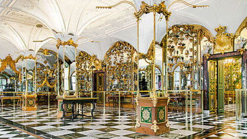 Historic Green Vault. Courtesy of The Royal Castle