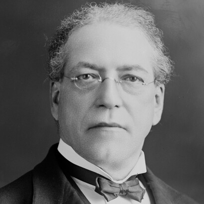 Samuel Gompers, dirigente obrero estadounidense, creó la asociación de sindicatos que en 1886 adoptaría el nombre de American Federation of Labor