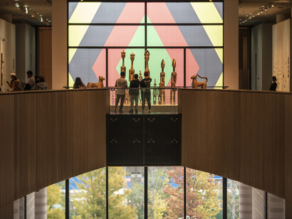 African art. A new rediscovery, exhibition view. Courtesy of Tsinghua University Art Museum