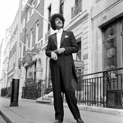 Phil Lynott a Londra in Seville Road nel 1983