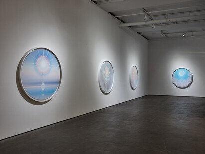 Mariko Mori, Radiance, exhibition view. Courtesy of Sean Kelly Gallery