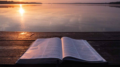 Un libro al tramonto