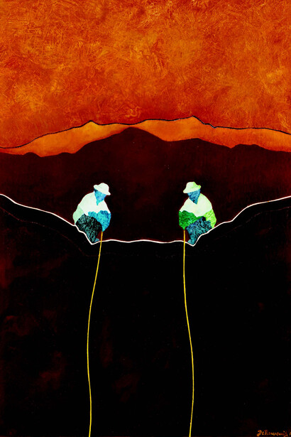 Agostino De Romanis - Pesca in terra, 2015