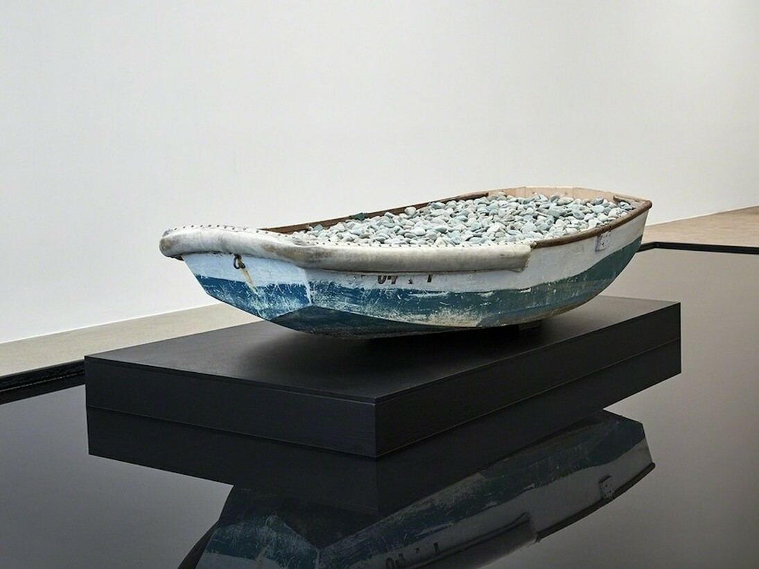 Jon Boat, Exhibition view. Courtesy of Kayne Griffin Corcoran