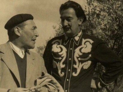 Josep Pla con Dalí en 1950