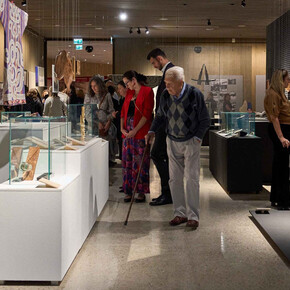 A soul between worlds. Indigenous Ainu in Northern Japan and ethnographer Bronisław Piłsudski, exhibition view. Courtesy of National Museum of Lithuania