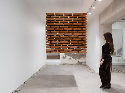 Jorge Macchi, Navigation privée, vue de l'exposition. Avec l’aimable autorisation de la Galleria Continua