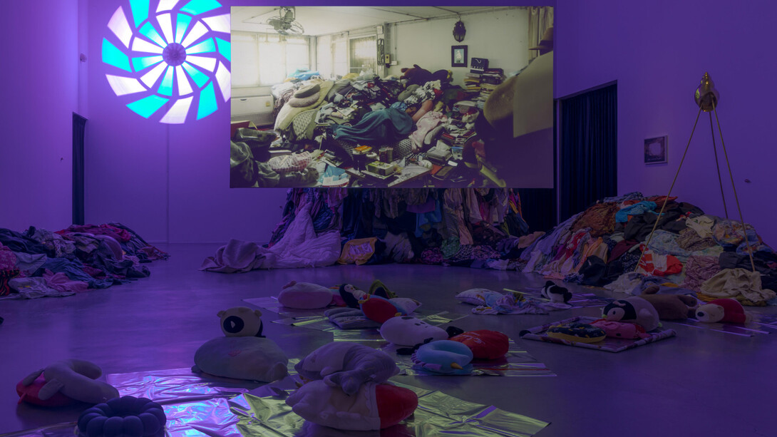 Chulayarnnon Siriphol, I a pixel, we the people, exhibition view. Courtesy of Bangkok CityCity Gallery