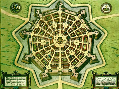 Pianta di Palmanova