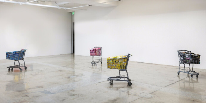 Carne World Tour, Exhibition view. Courtesy of Steve Turner