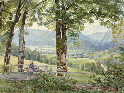 Rudolf von Alt and his Time. Courtesy of Albertina Museum