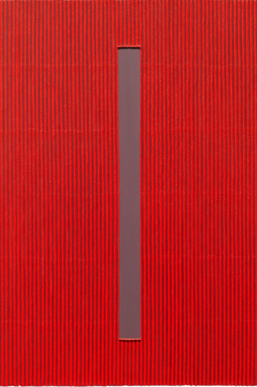 Park Seo-Bo, Ecriture No.140106, 2014, Mixed media with Korean Hanji paper on canvas, 170 x 130 cm / 67 x 51 1/8 inches, Courtesy Galerie Perrotin