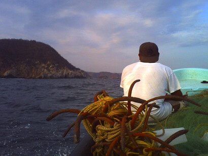 Fishermans in Estacahuite, 2015, photo Annalisse Pfeiffer