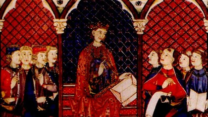 Alfonso X con su corte poético-musical