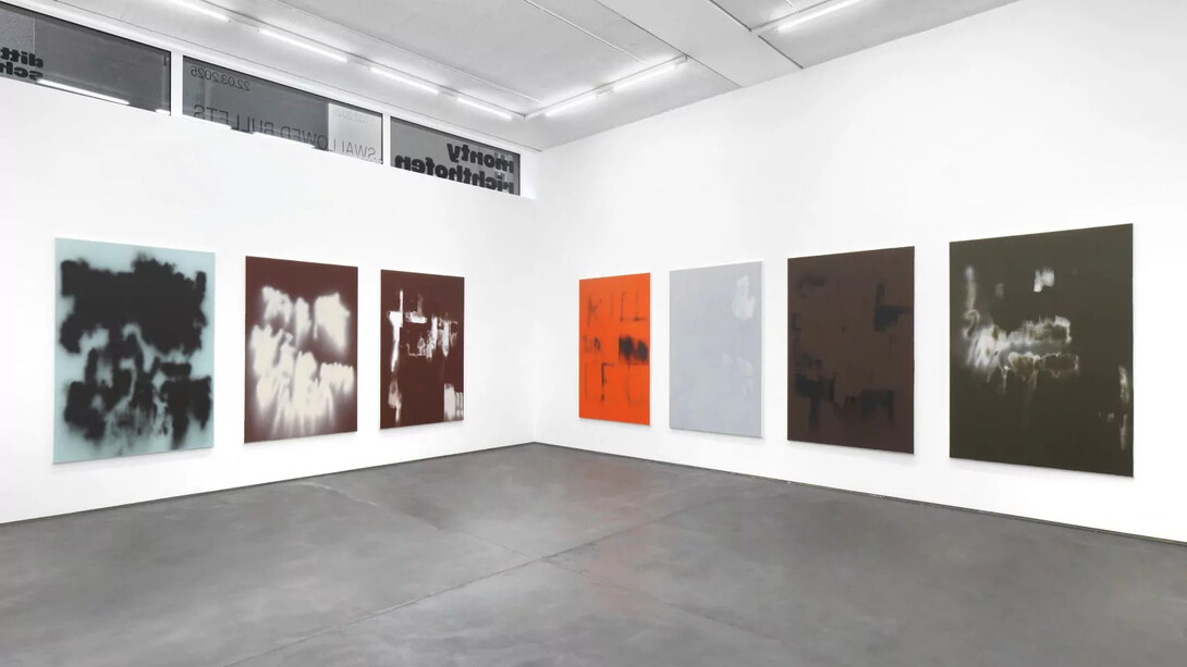 Monty Richthofen, Swallowed bullets, exhibition view. Courtesy of Dittrich and Schlechtriem