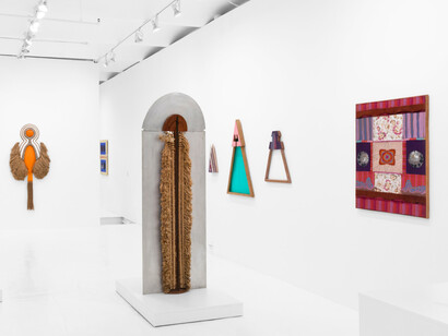 Various artists, Spirit keepers, exhibition view. Courtesy of Eric Firestone Gallery