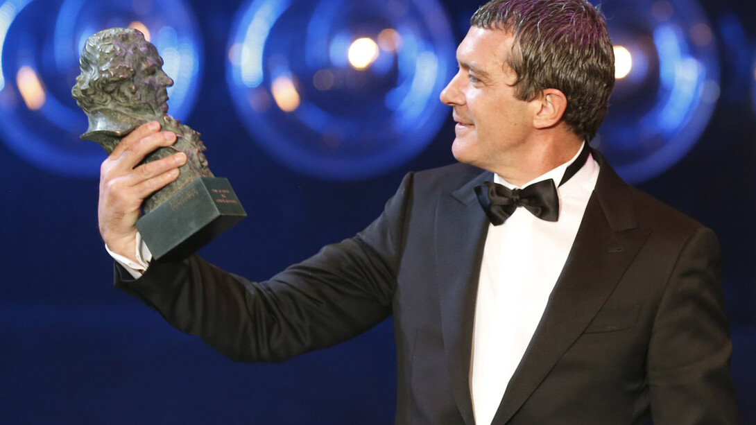 Premios Goya 2015. Antonio Banderas recibe el Goya de Honor por toda su carrera cinematográfica