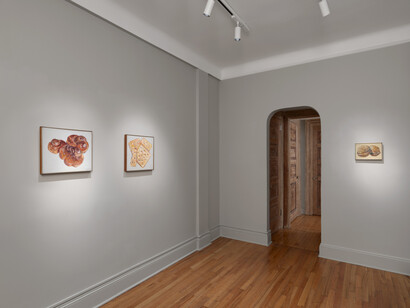 Don Nice, Early works, 1963-68, exhibition view. Courtesy of Craig Starr Gallery