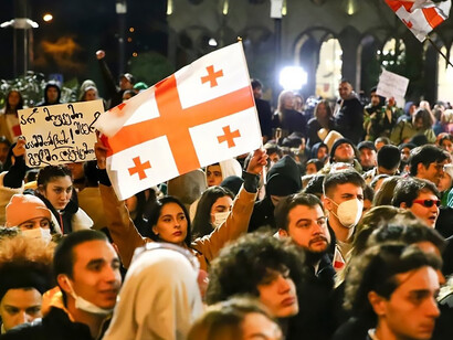 Tbilisi, Georgia, sees large crowds advocating for political change