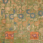 Unknown artist, Japanese, Japan, Buddhist Priest’s Mantle (Kesa), 1786-1838, Silk and gilt paper, Length: 163.2 cm (64 1/4 inches)Bequest of Miss Lucy T. Aldrich 55.406