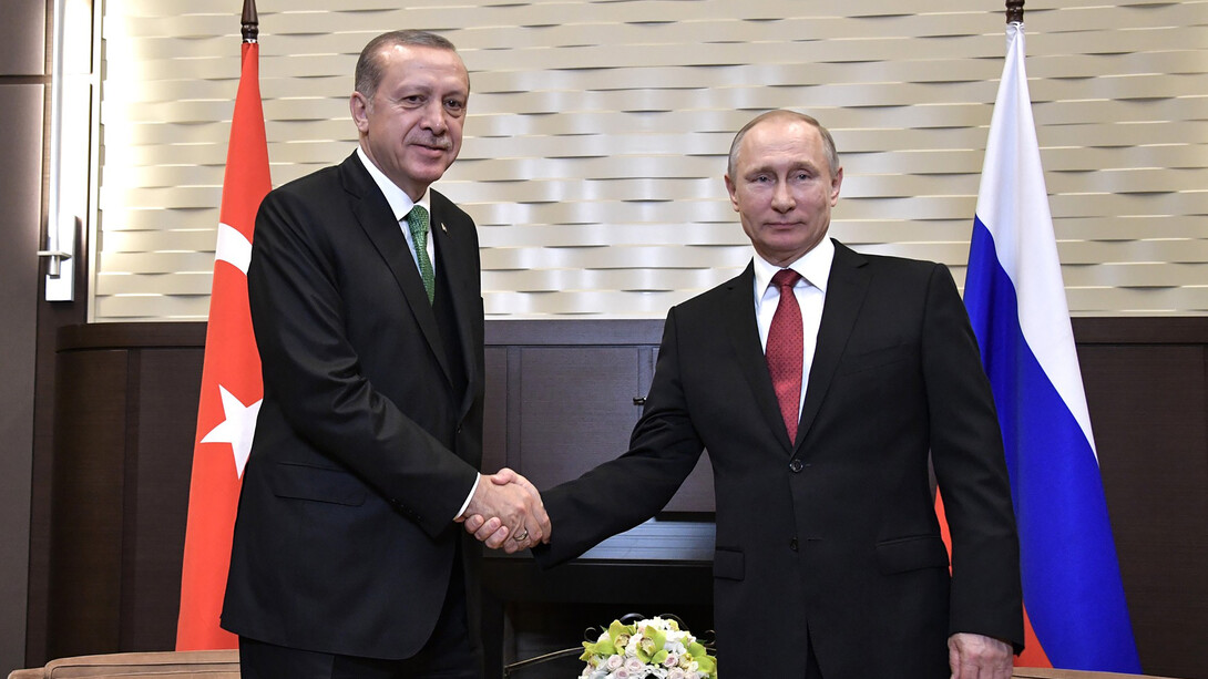 Vladimir Putin met with President of Turkey Recep Tayyip Erdogan in Sochi to discuss bilateral relations and current issues on the international agenda, 2017